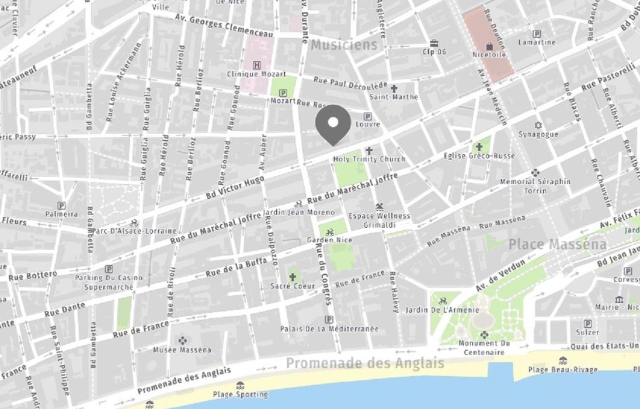 Aparthotel Riviera - Nice Cote D'Azur - Grimaldi Ac - Promenade Des Anglais 외부 사진